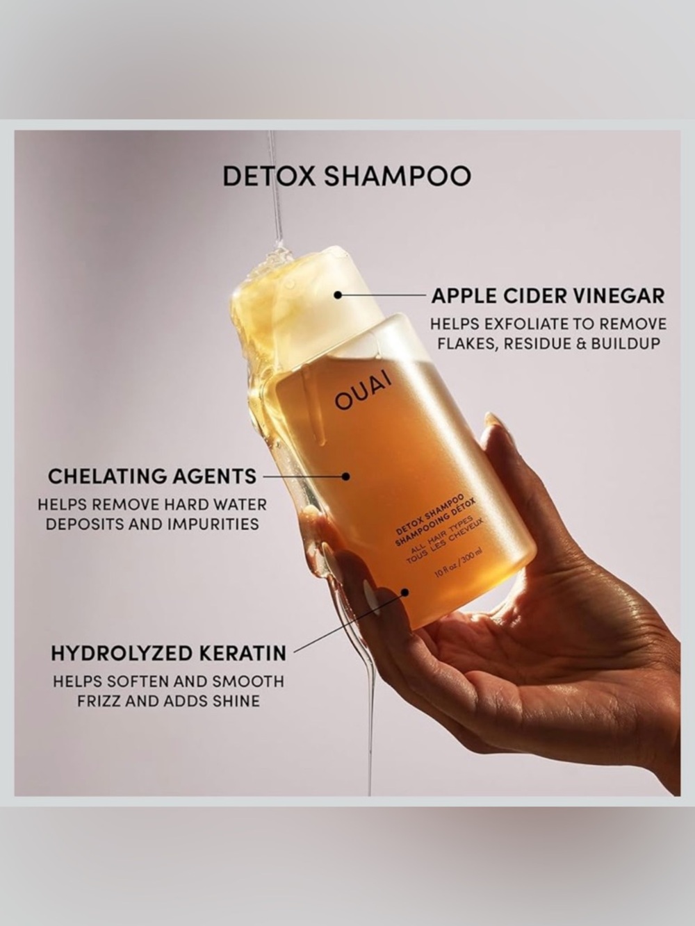 NIB: OUAI Scrub It All A-Ouai Set Detox Shampoo & Body Scrub Kit - Picture 12 of 13